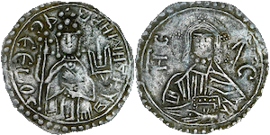 Lot 28. Srebrenik of Vladimir of Type I. Silver 2,09 gr. 