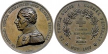 Switzerland Bronze medal 1847 Guillaume Henri Dufour AU
