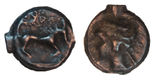 Sequani potin coin