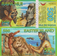 Easter Island 500 Rongo UNC