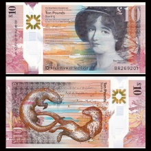 Scotland 10 Pounds, 2016 (2017), P-NEW, Polymer, Royal bank, UNC